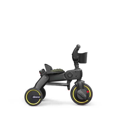 Doona Liki Trike S3 - Flame Red: Adjustable Seat, Cushioned Seat, Adjustable Back Support, Aluminum Frame