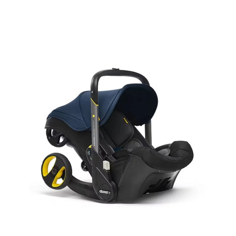 Doona + Infant Car Seat Carrier Frame Stroller with Base - Deep Blue