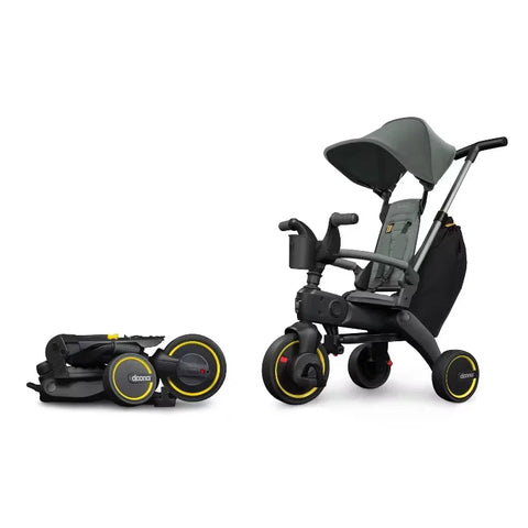 Doona Liki Trike S3 - Flame Red: Adjustable Seat, Cushioned Seat, Adjustable Back Support, Aluminum Frame