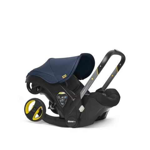 Doona + Infant Car Seat Carrier Frame Stroller with Base - Deep Blue