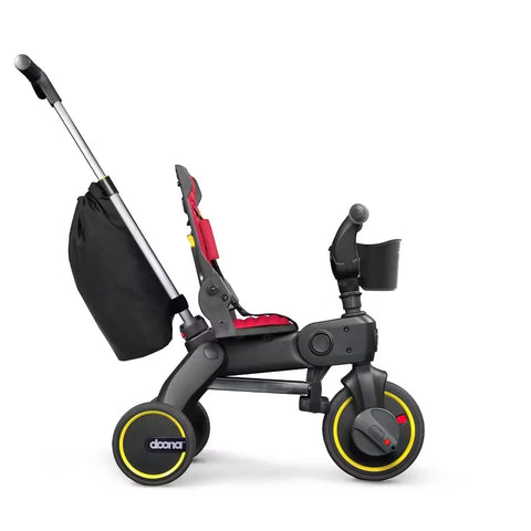Doona Liki Trike S3 - Flame Red: Adjustable Seat, Cushioned Seat, Adjustable Back Support, Aluminum Frame