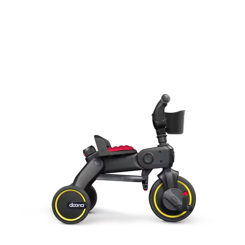 Doona Liki Trike S3 - Flame Red: Adjustable Seat, Cushioned Seat, Adjustable Back Support, Aluminum Frame
