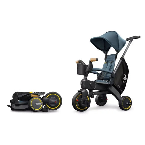 Doona Liki Trike S3 - Flame Red: Adjustable Seat, Cushioned Seat, Adjustable Back Support, Aluminum Frame