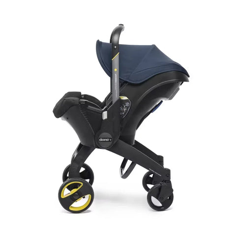 Doona + Infant Car Seat Carrier Frame Stroller with Base - Deep Blue