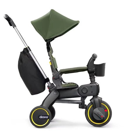 Doona Liki Trike S3 - Flame Red: Adjustable Seat, Cushioned Seat, Adjustable Back Support, Aluminum Frame