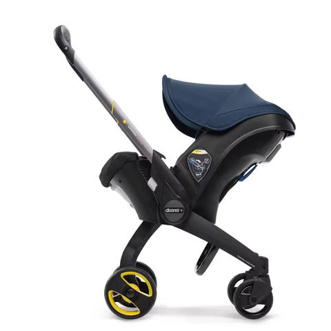 Doona + Infant Car Seat Carrier Frame Stroller with Base - Deep Blue
